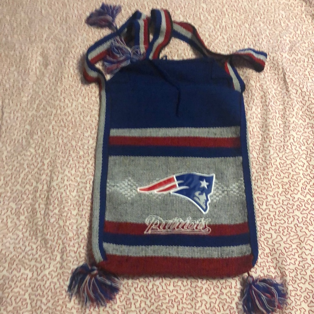 NE patriots bag